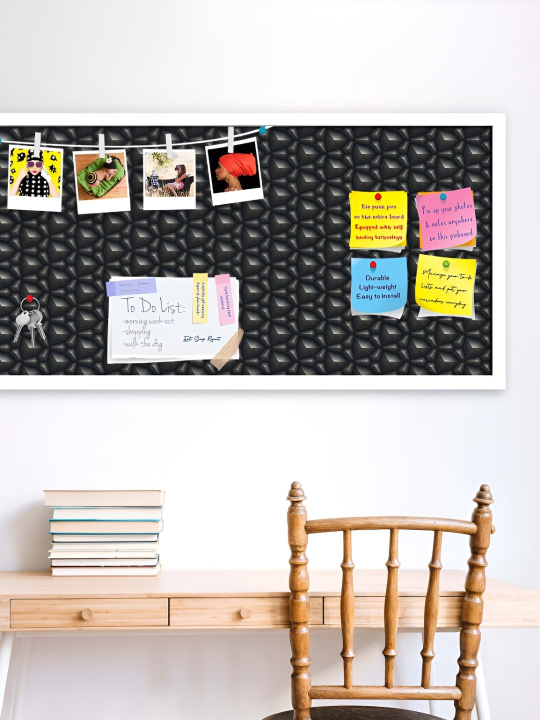 

ArtzFolio Wooden Notice Pin Board, Multi