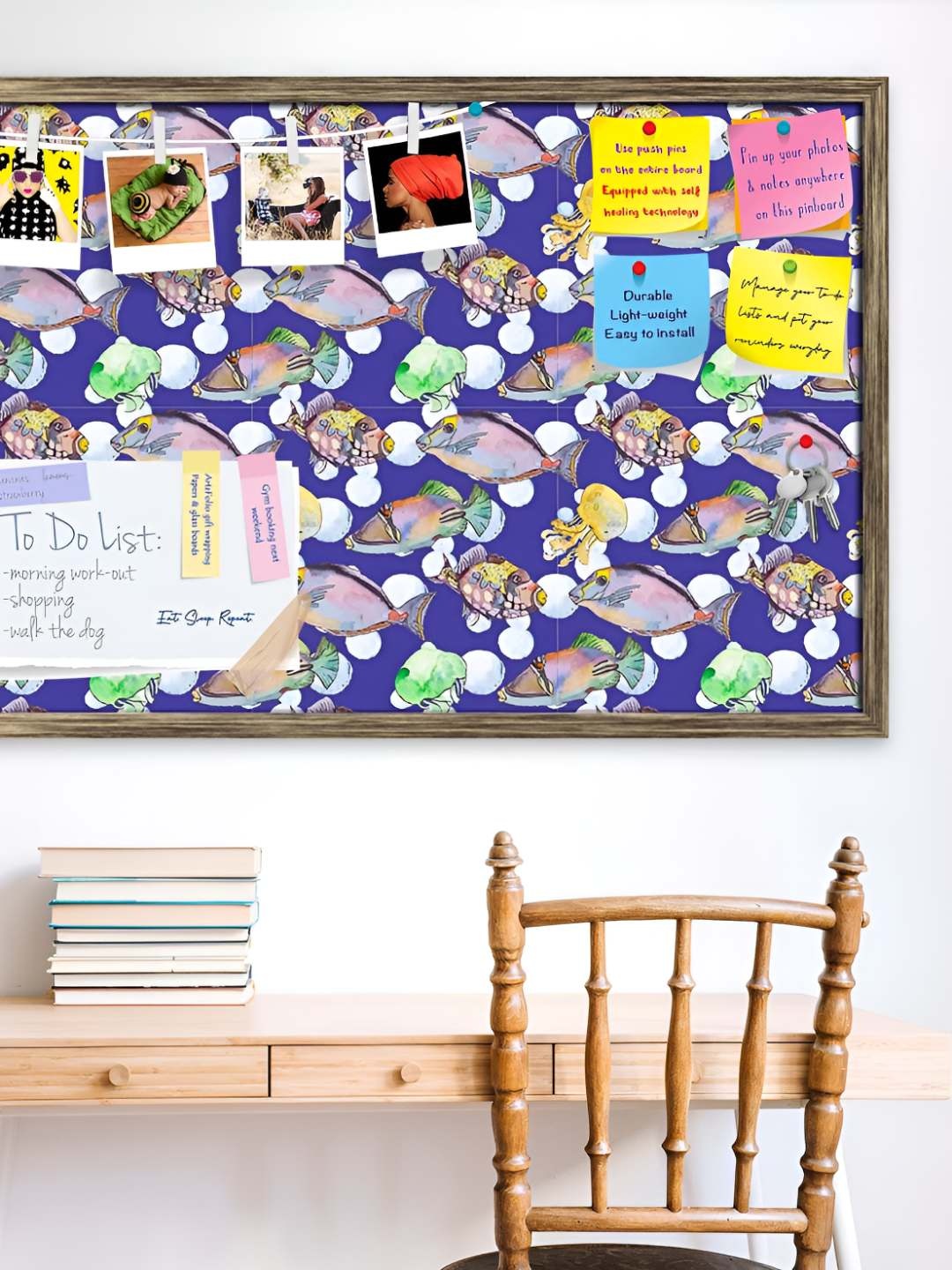 

ArtzFolio Wooden Notice Board, Multi