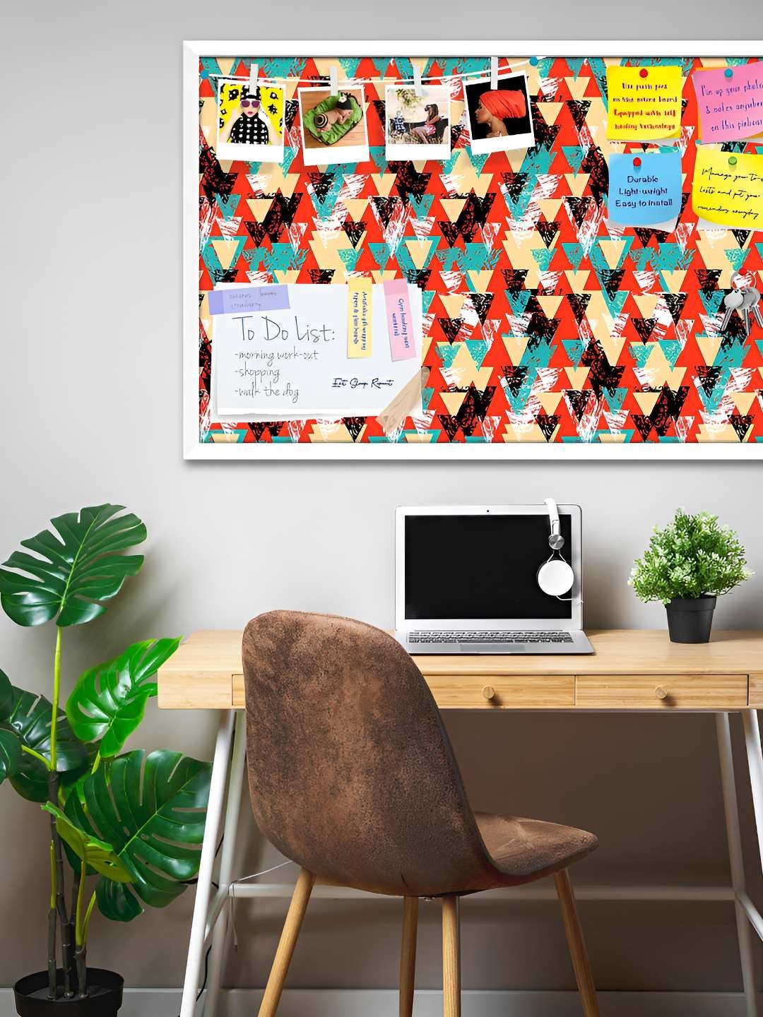 

ArtzFolio Wooden Notice Pin Board, Multi