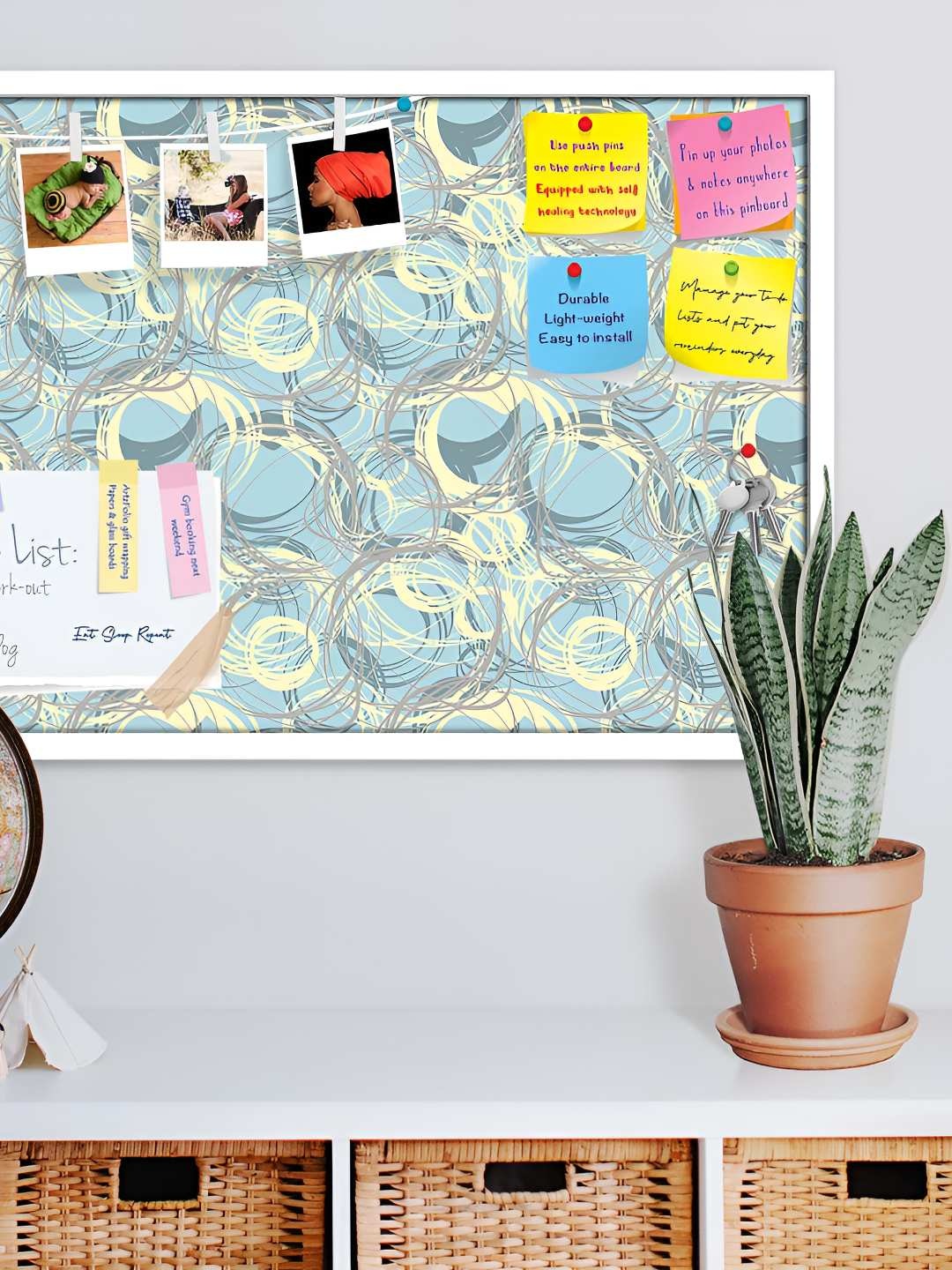 

ArtzFolio Wooden Notice Board, Multi