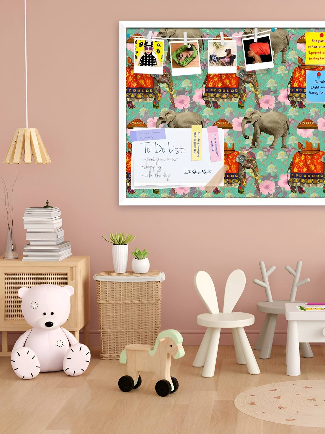 

ArtzFolio Wooden Notice Board, Multi