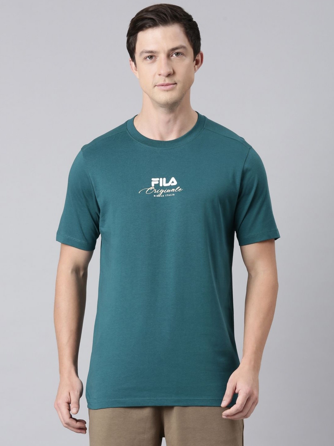 

FILA Men Typography T-shirt, Green