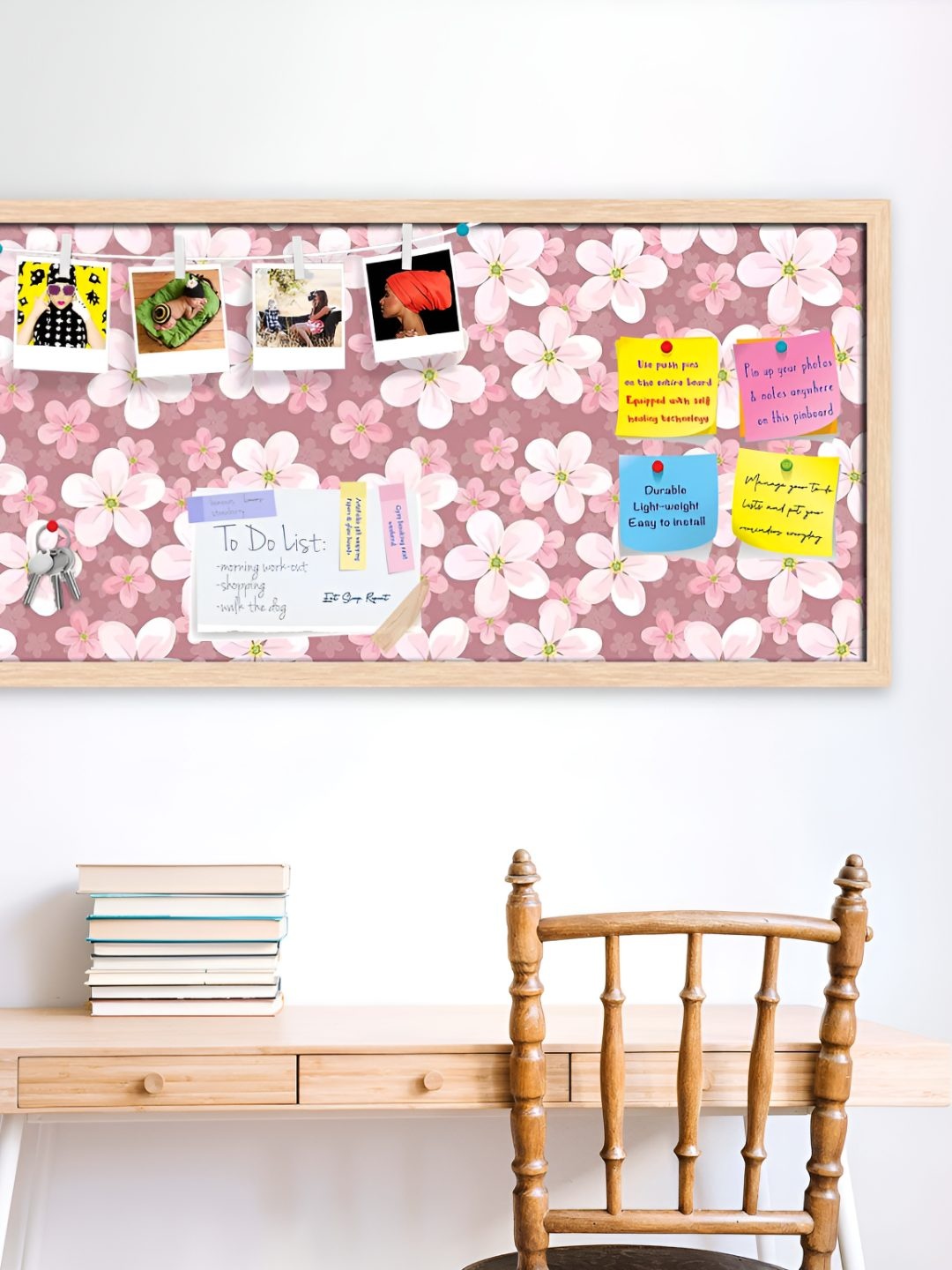 

ArtzFolio Wooden Notice Pin Board, Multi