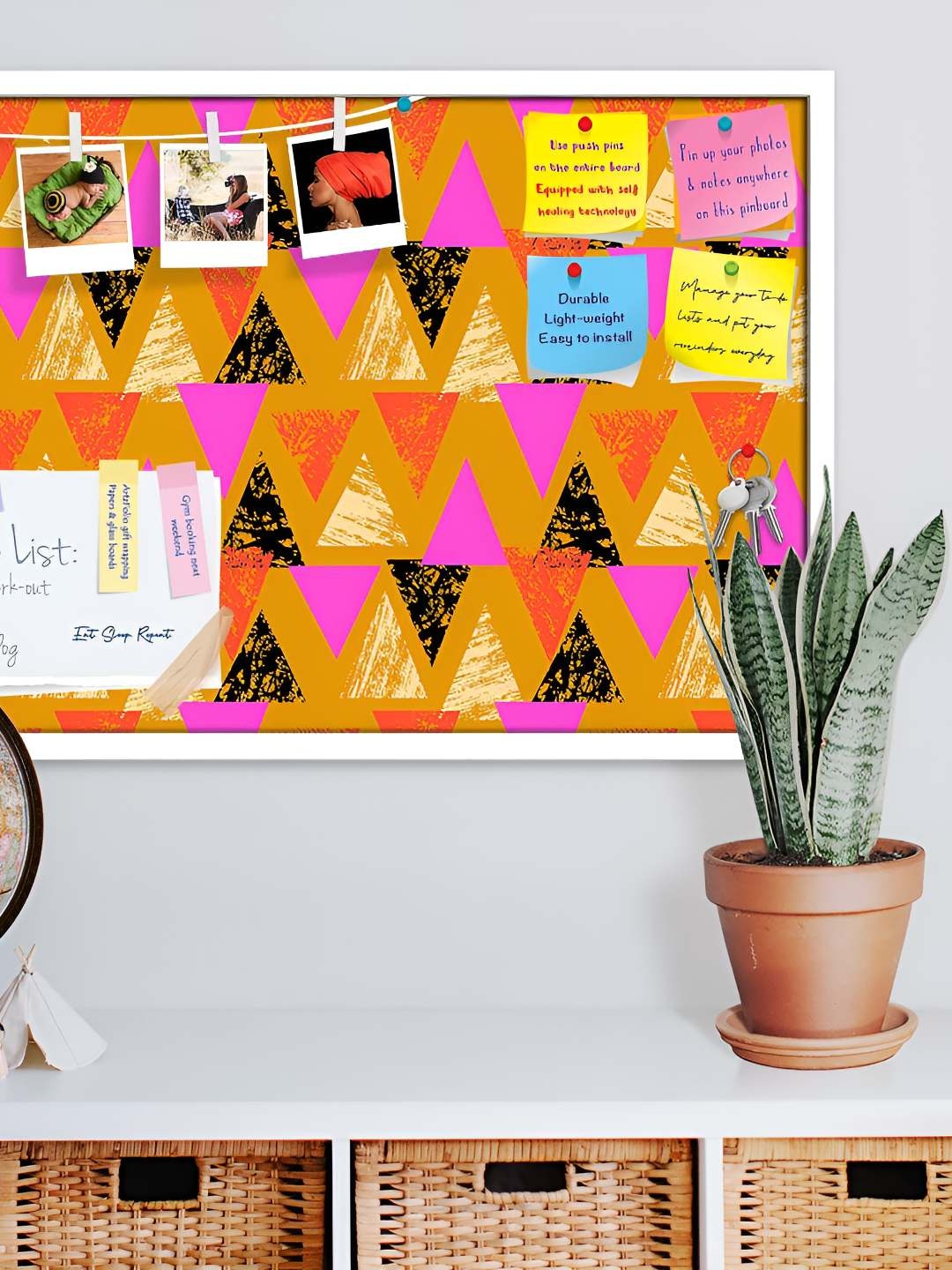 

ArtzFolio Wooden Notice Board, Multi