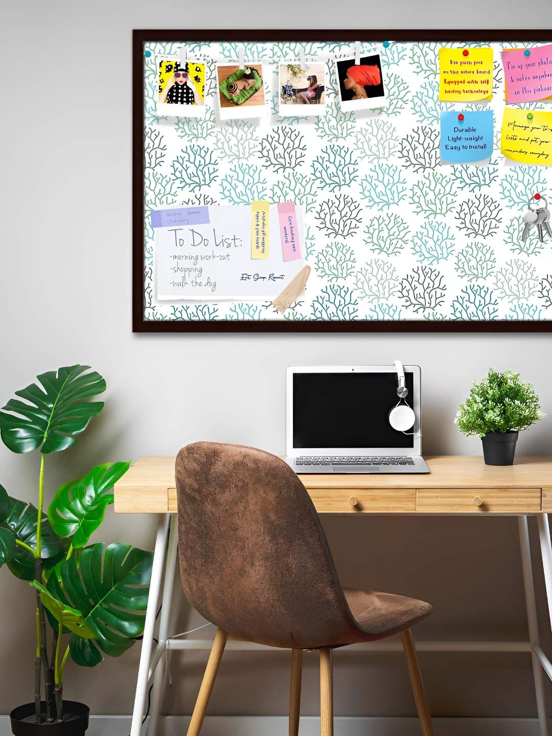 

ArtzFolio Wooden Notice Pin Board, Multi