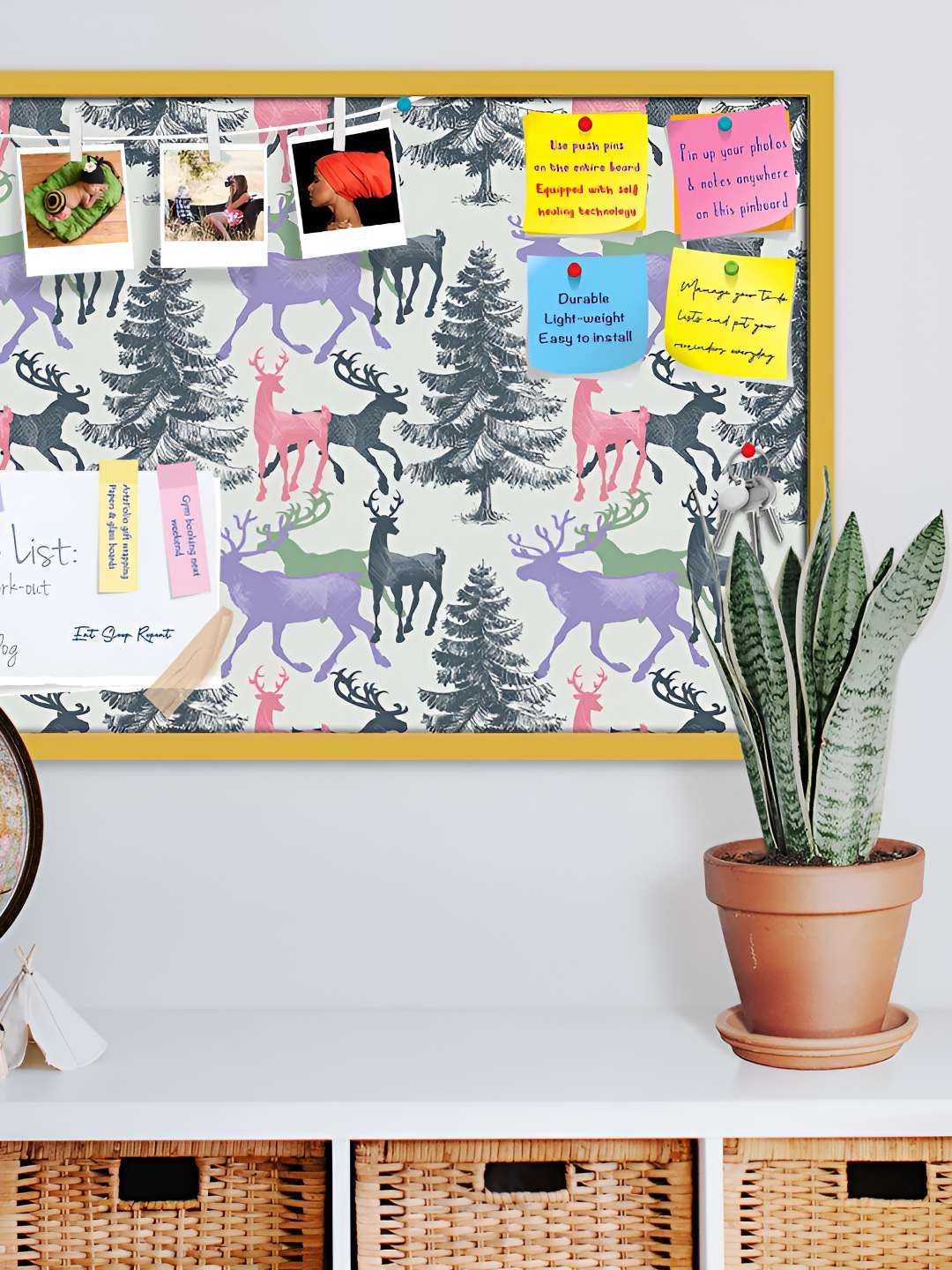 

ArtzFolio Wooden Notice Board, Multi