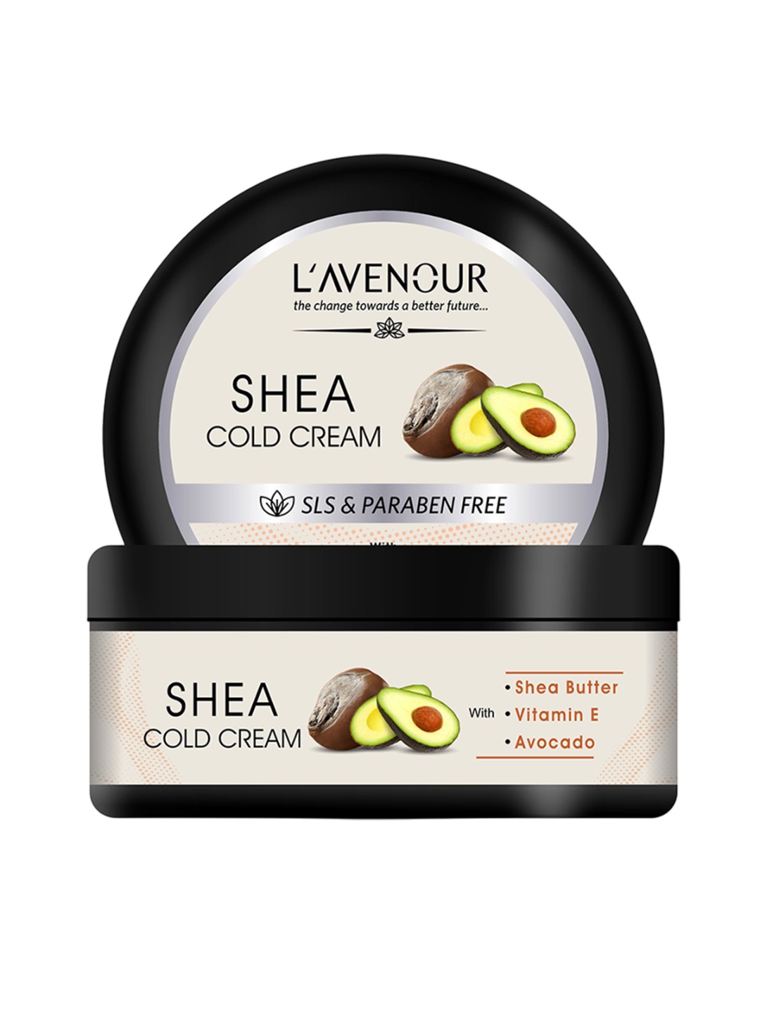 

L'AVENOUR Shea Butter Deep Hydration Cold Cream For Dry Skin- 100 ml, White