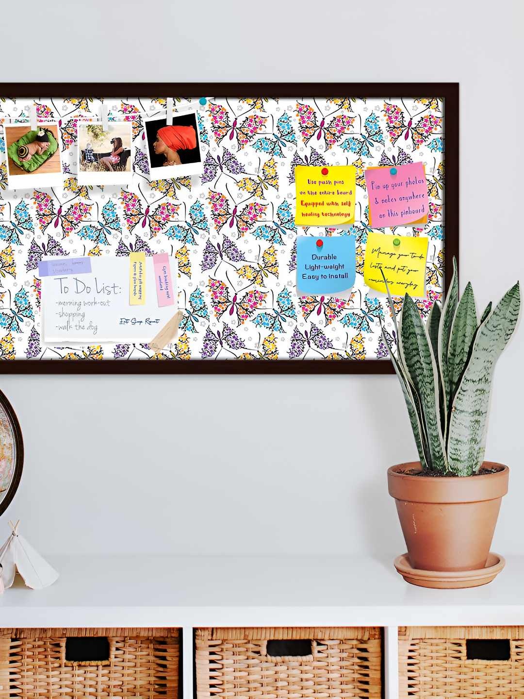 

ArtzFolio Wooden Notice Pin Board, Multi