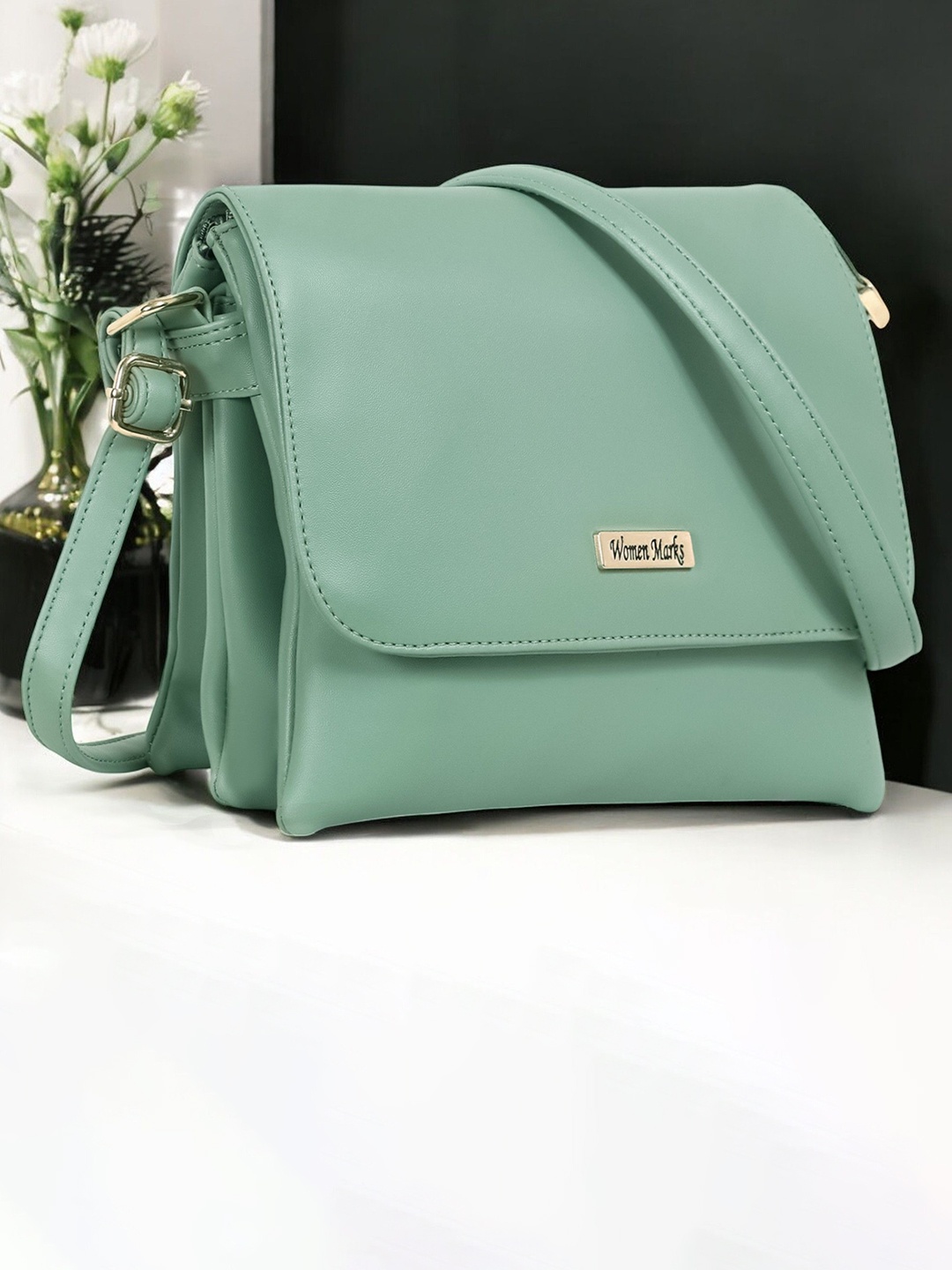 

WOMEN MARKS Sling Bag, Green
