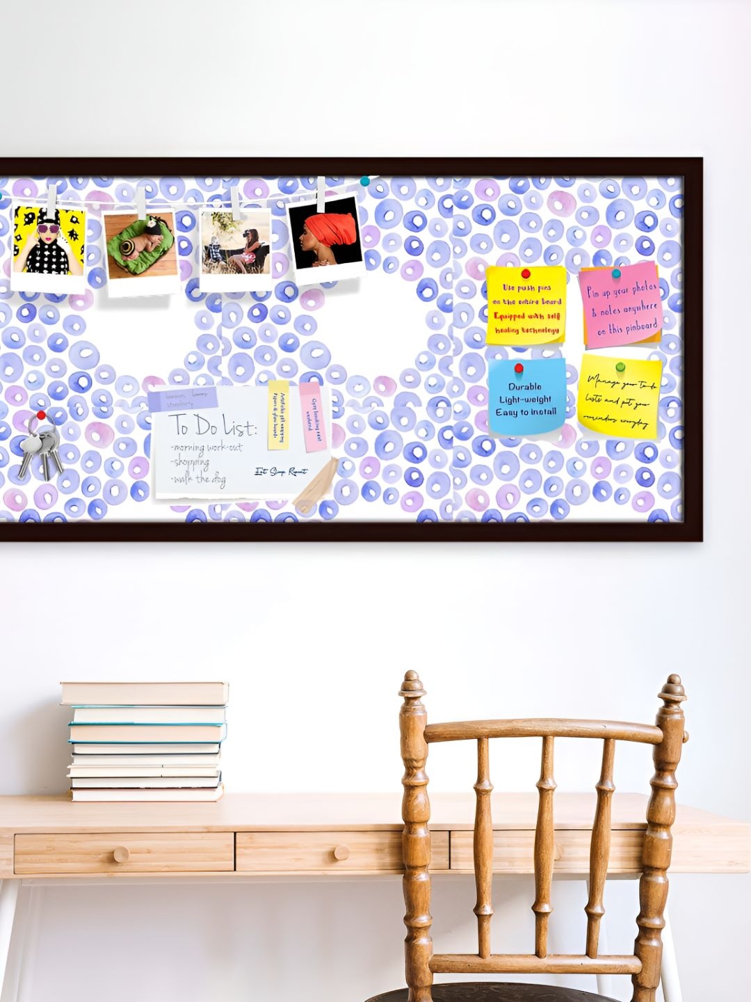 

ArtzFolio Wooden Notice Pin Board, Multi