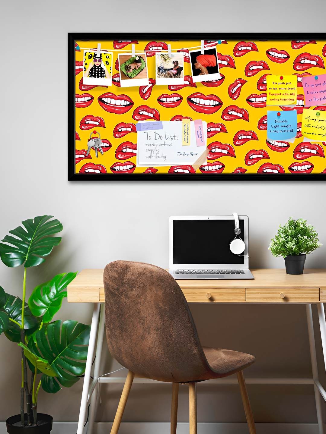 

ArtzFolio Wooden Notice Pin Board, Multi