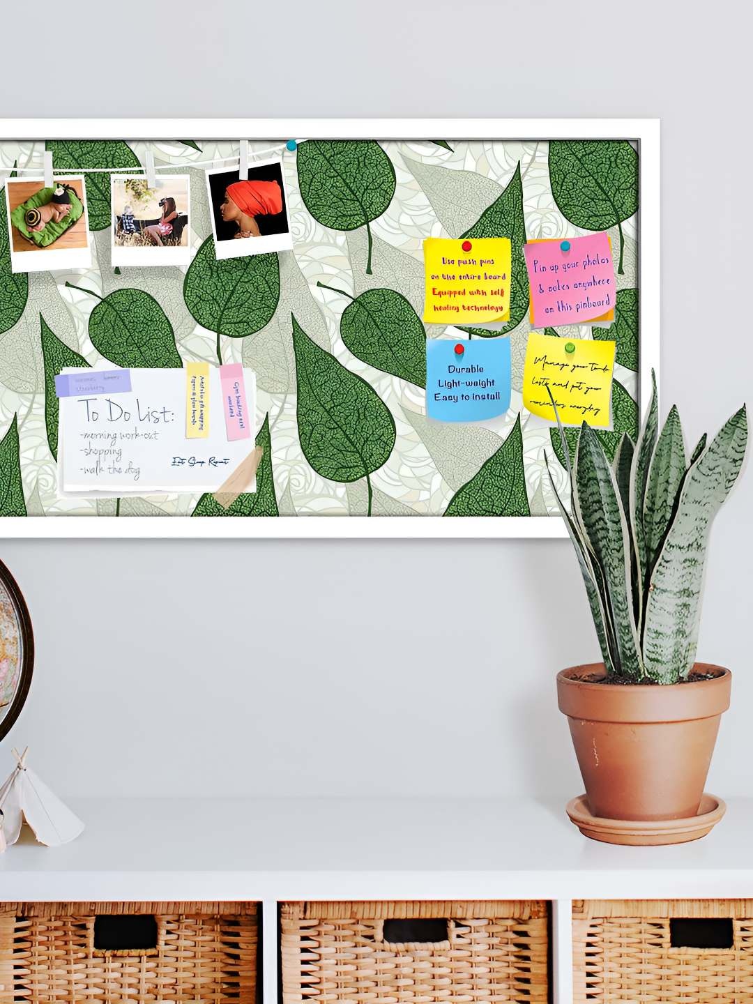 

ArtzFolio Wooden Notice Pin Board, Multi