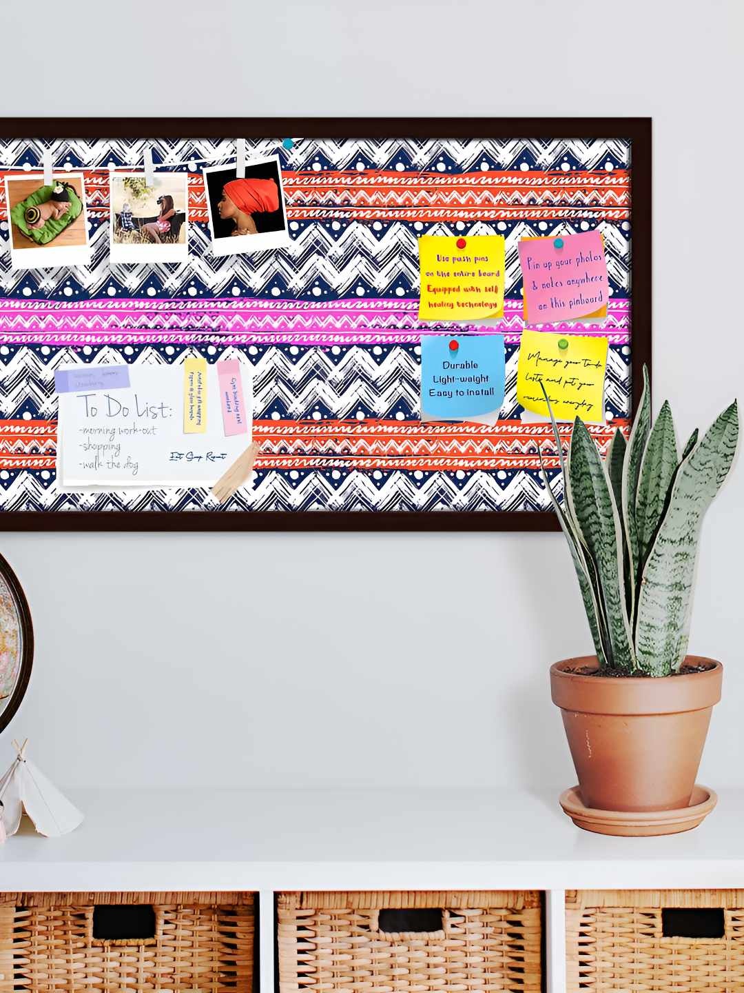 

ArtzFolio Wooden Notice Pin Board, Multi