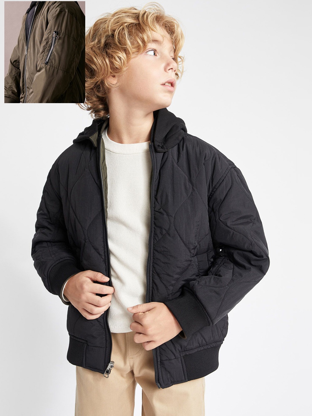 

DeFacto Boys Woven Jacket, Na