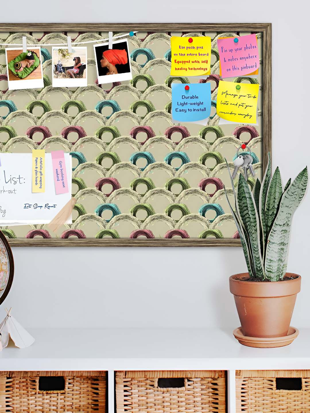 

ArtzFolio Wooden Notice Board, Multi