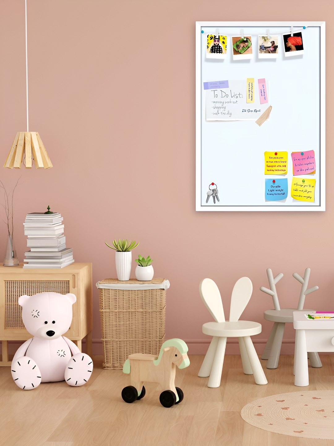 

ArtzFolio Wooden Notice Pin Board, White