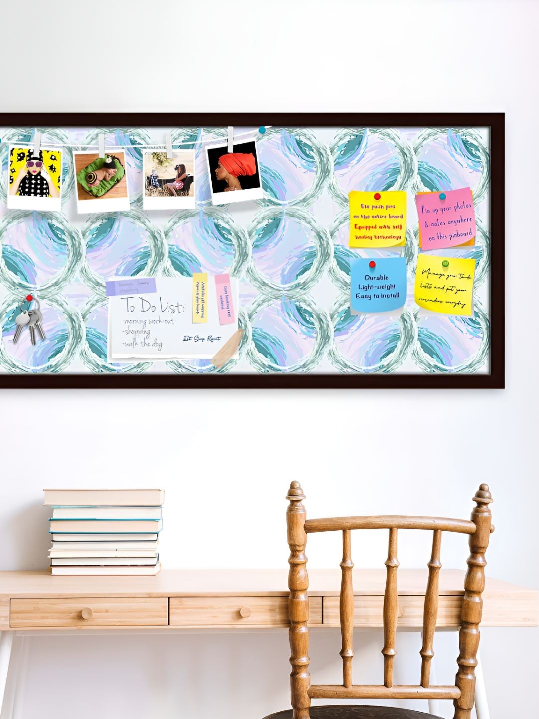 

ArtzFolio Wooden Notice Pin Board, Multi