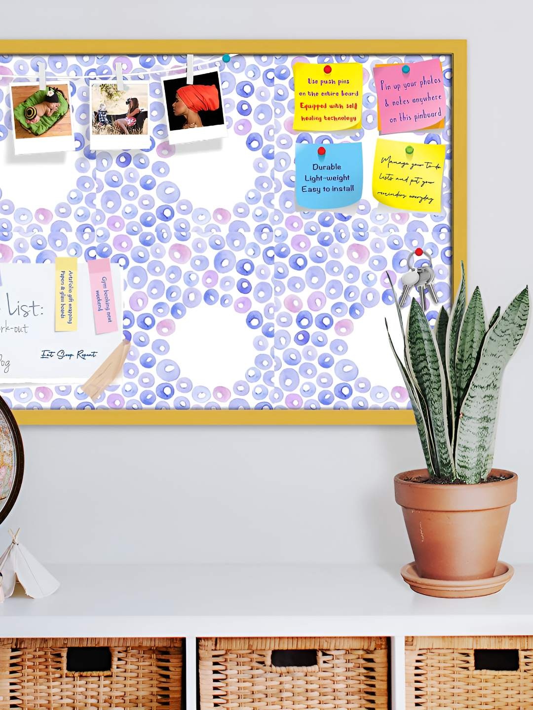 

ArtzFolio Wooden Notice Board, Multi