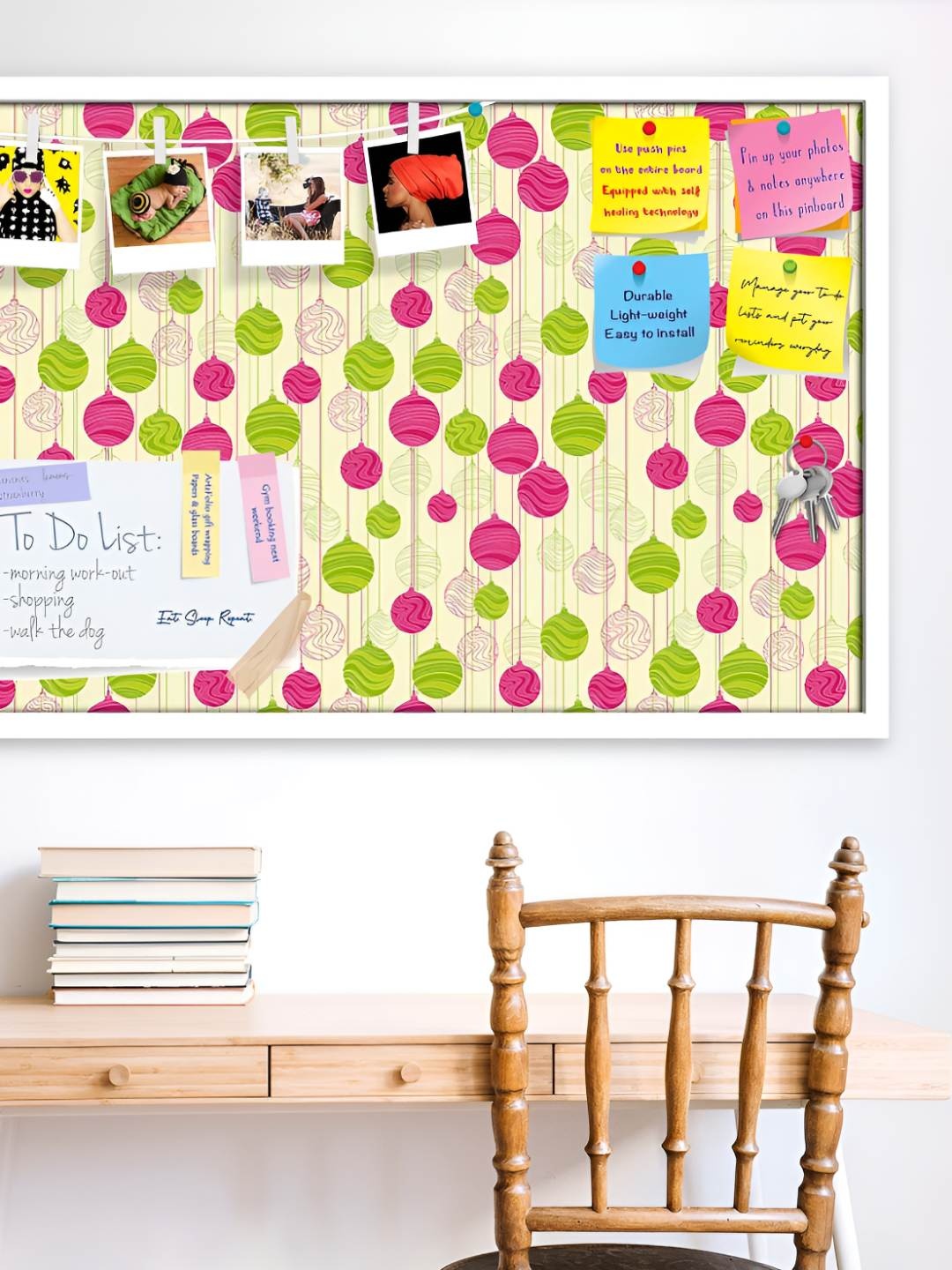 

ArtzFolio Wooden Notice Pin Board, Multi