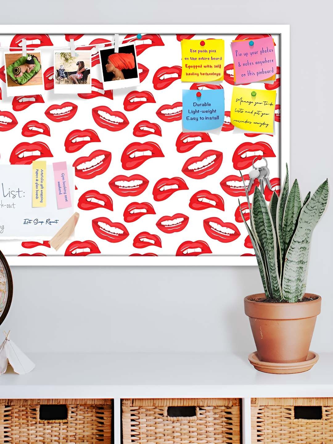 

ArtzFolio Wooden Notice Pin Board, Multi