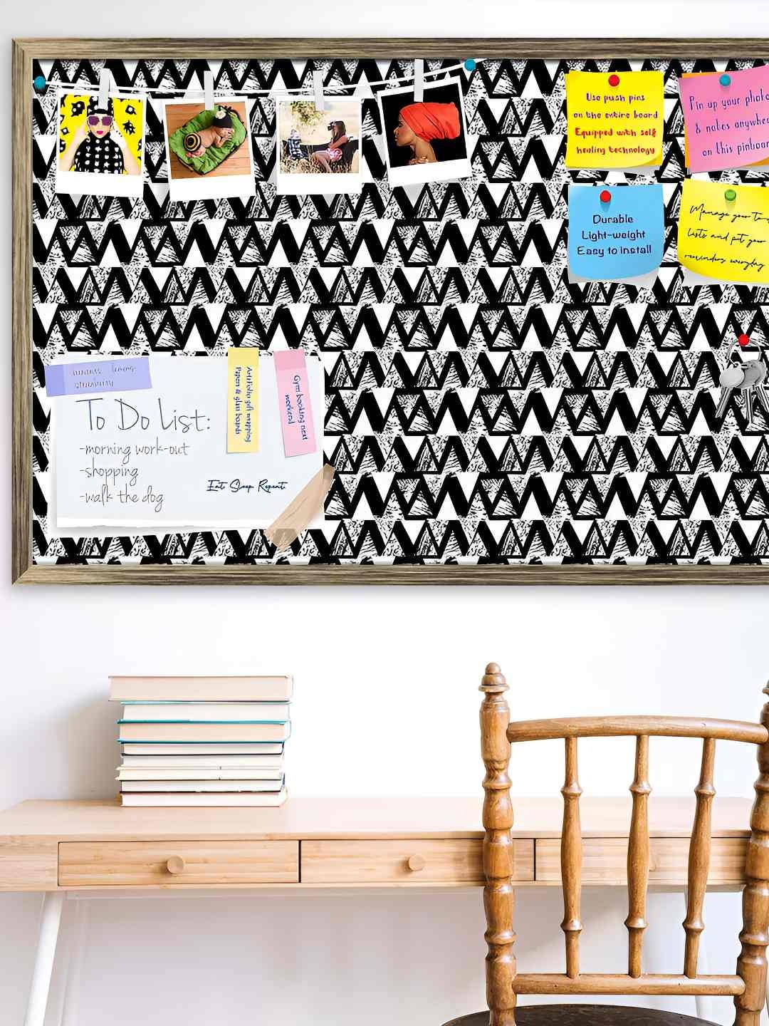 

ArtzFolio Wooden Notice Pin Board, Multi