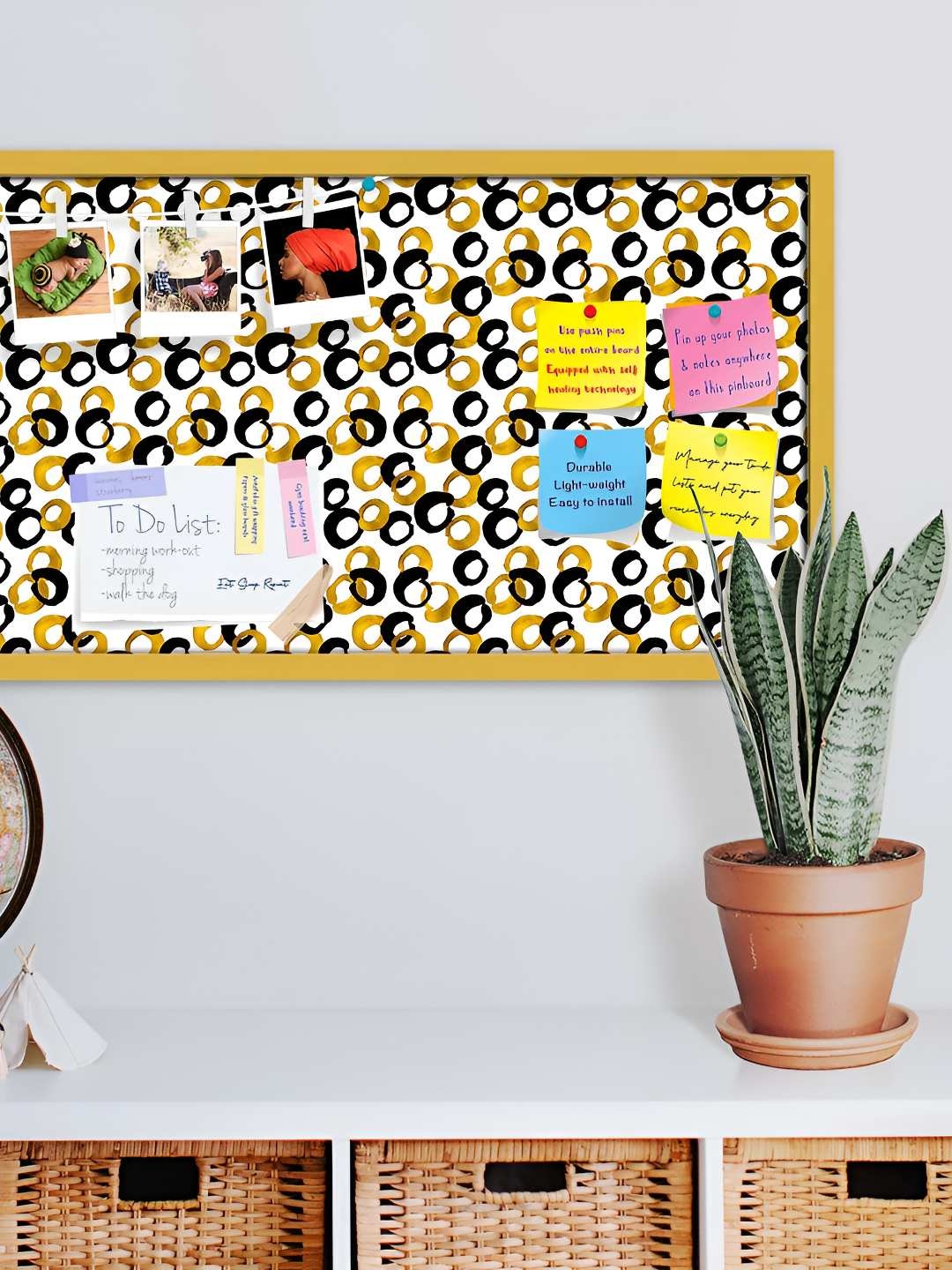 

ArtzFolio Wooden Notice Board, Multi