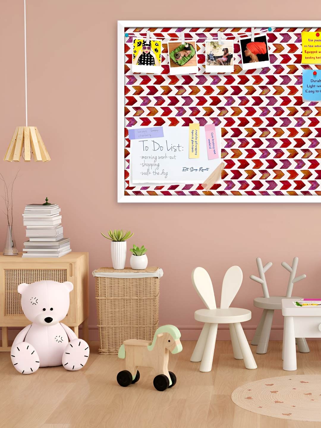 

ArtzFolio Wooden Notice Pin Board, Multi