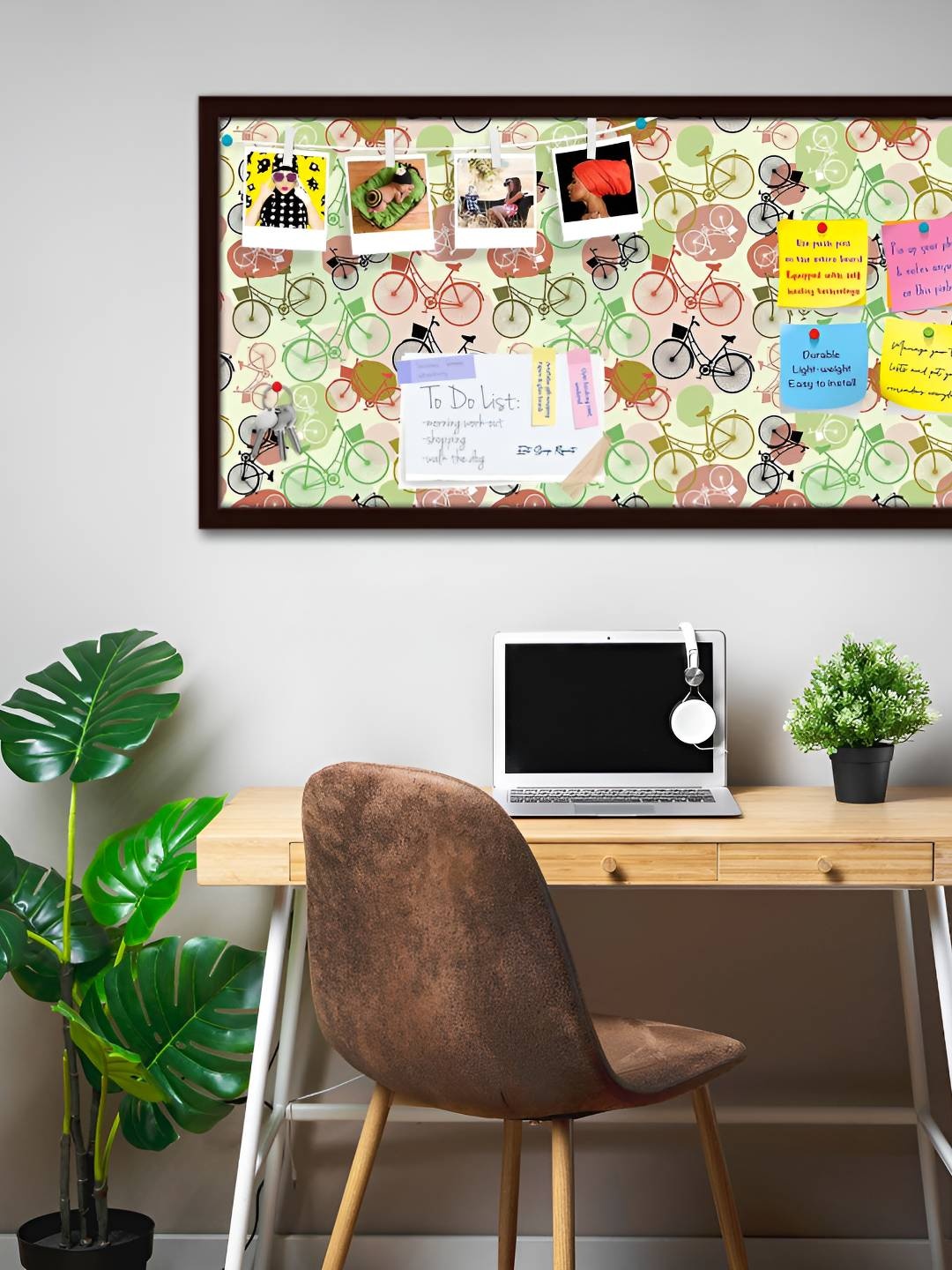 

ArtzFolio Wooden Notice Pin Board, Multi