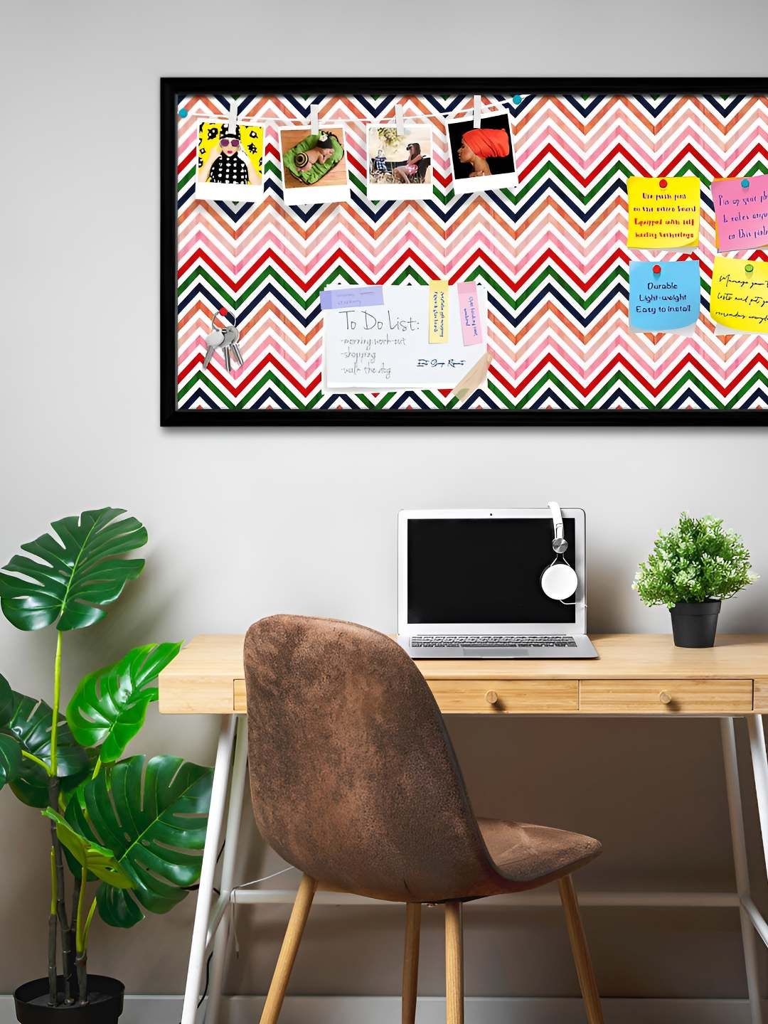 

ArtzFolio Wooden Notice Pin Board, Multi