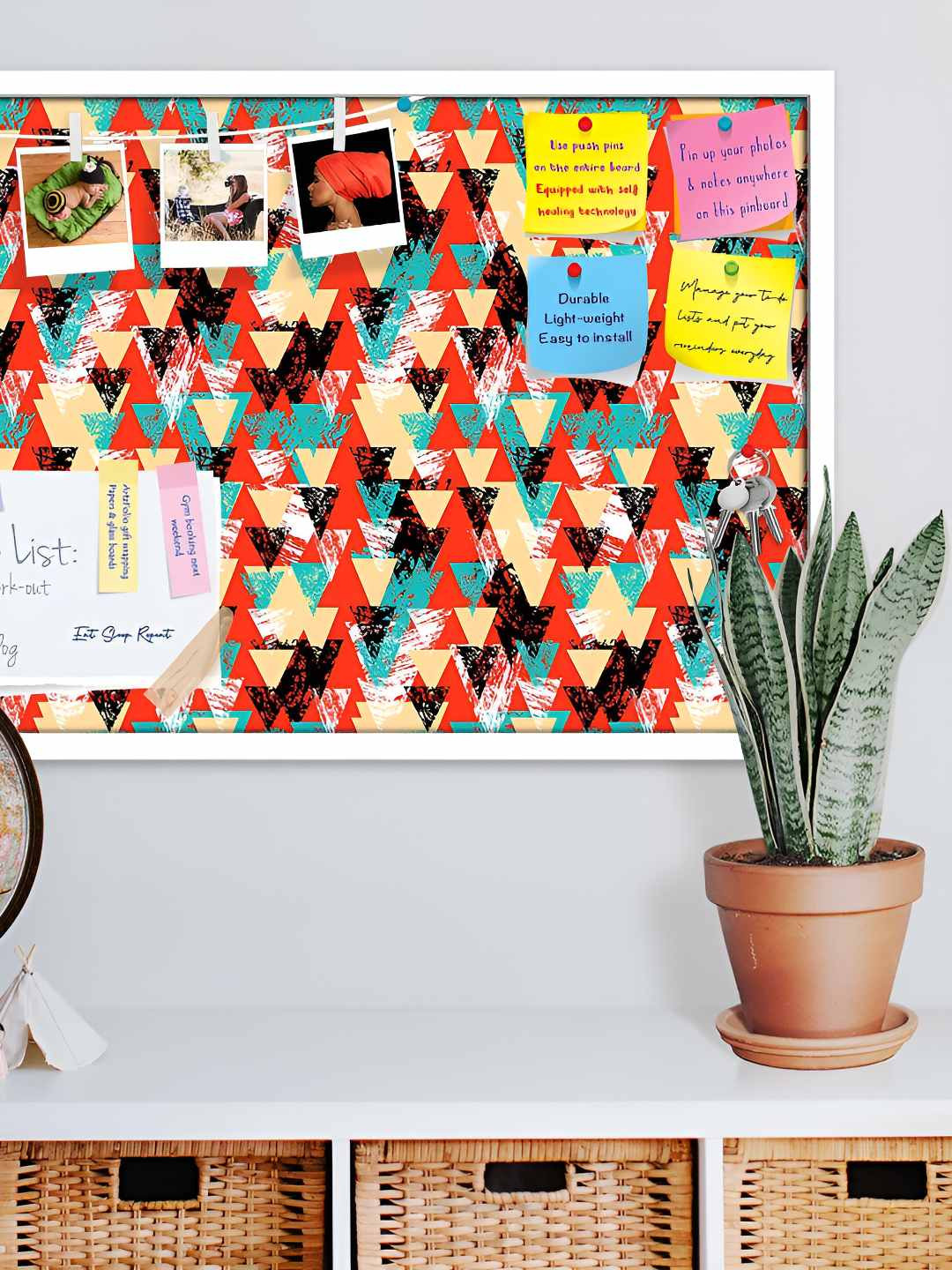 

ArtzFolio Wooden Notice Board, Multi