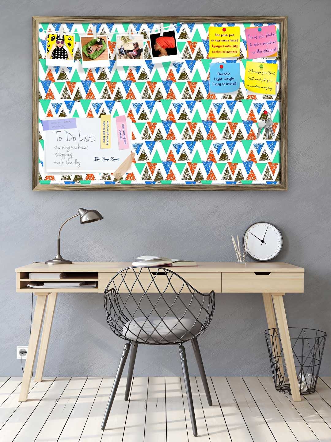 

ArtzFolio Wooden Notice Pin Board, Multi