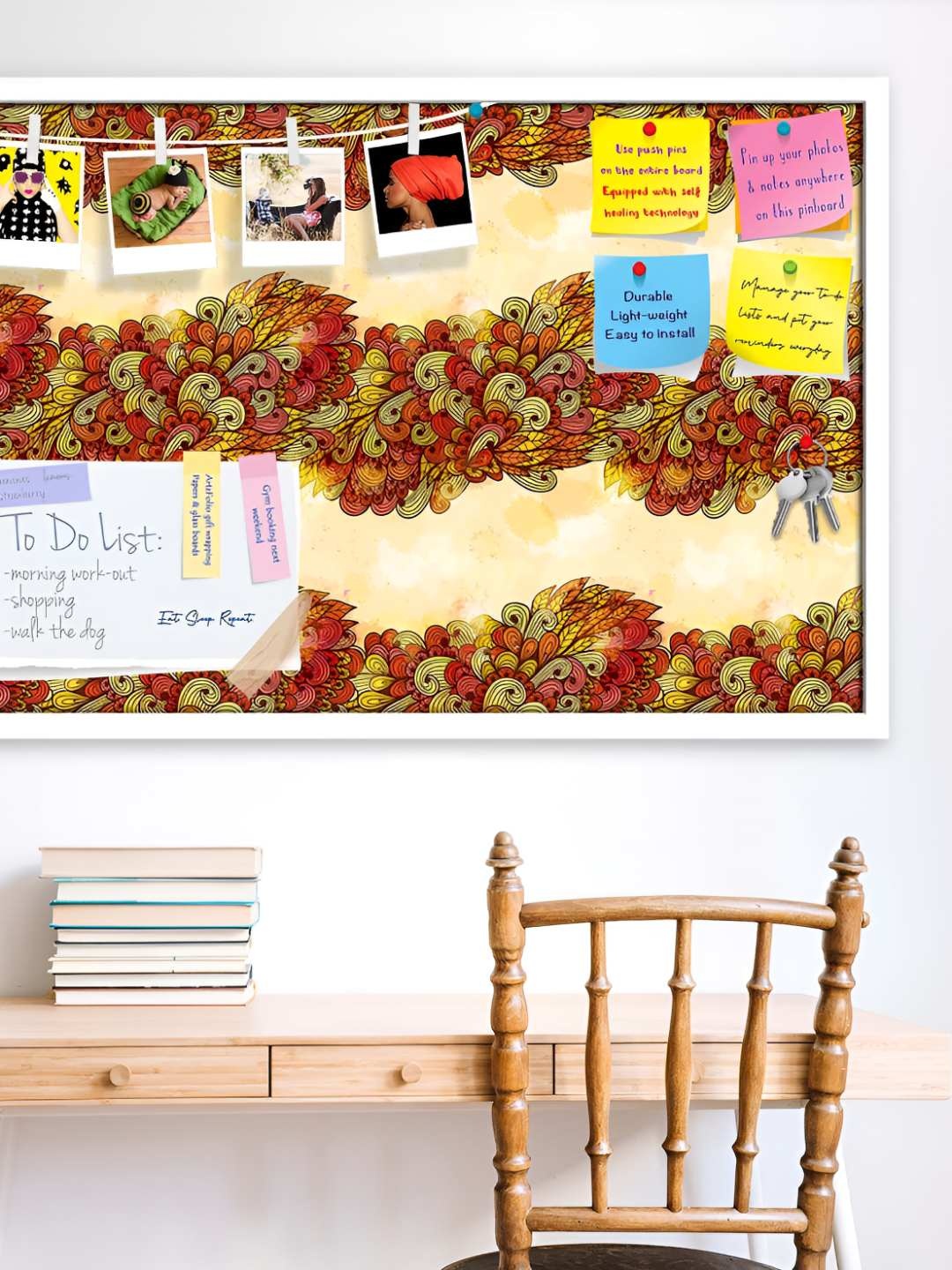 

ArtzFolio Wooden Notice Board, Multi