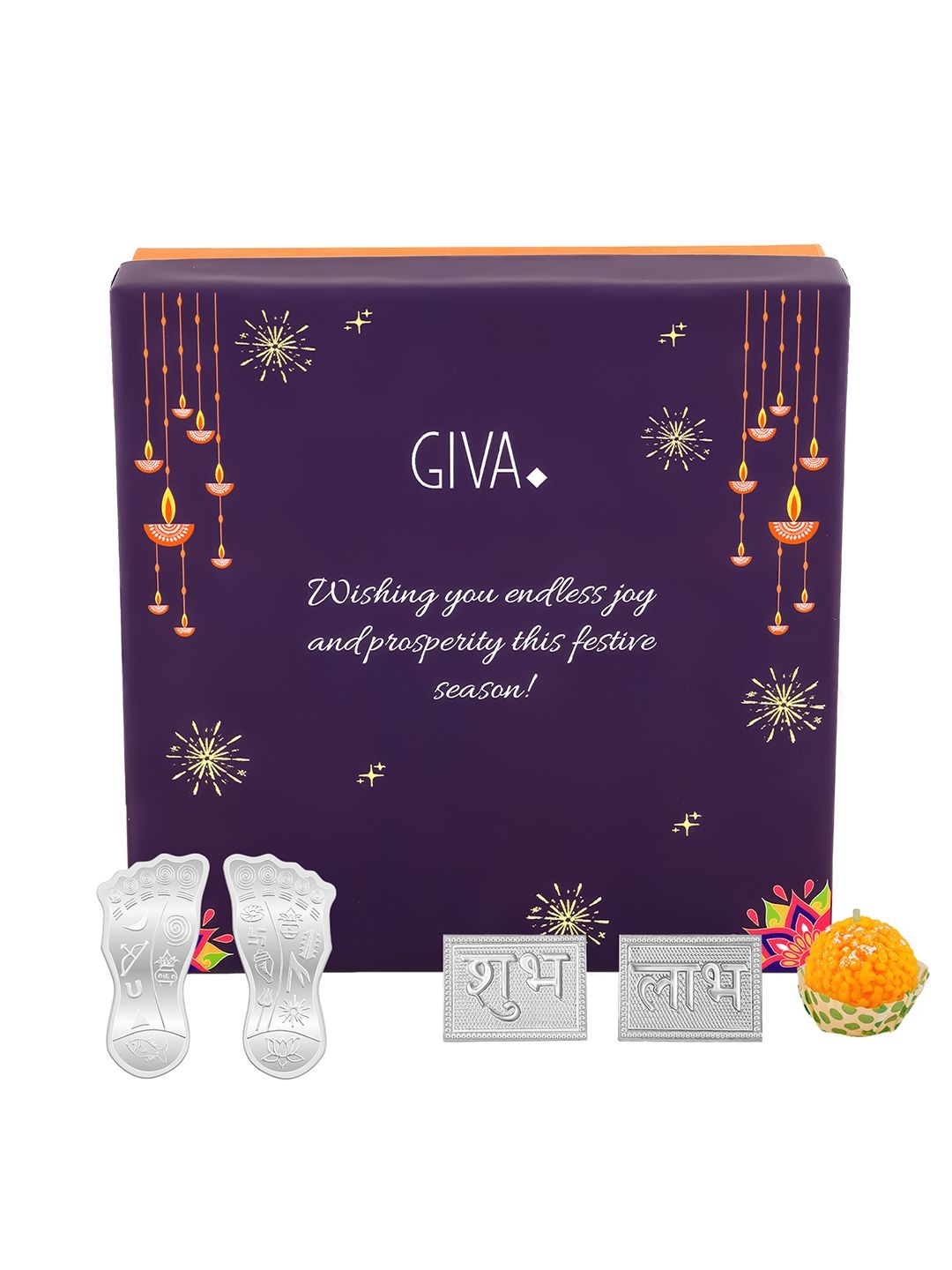 

GIVA Yellow & Silver Toned 5 Pieces Glossy Home Gift Set