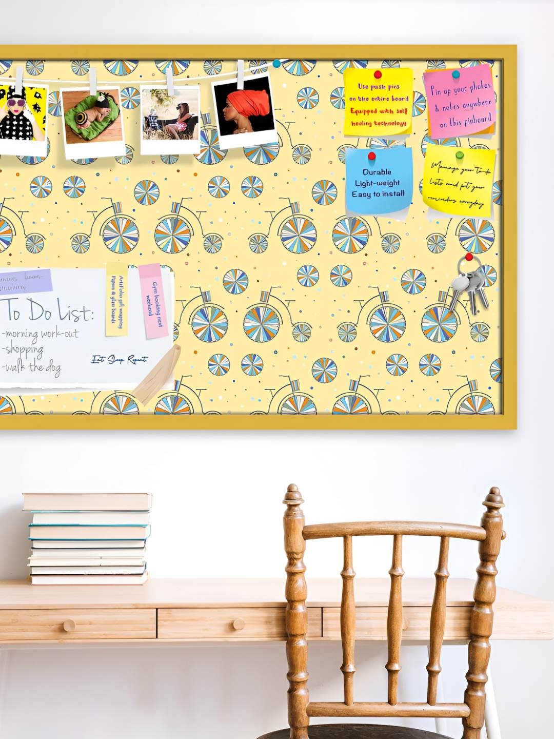 

ArtzFolio Wooden Notice Board, Multi