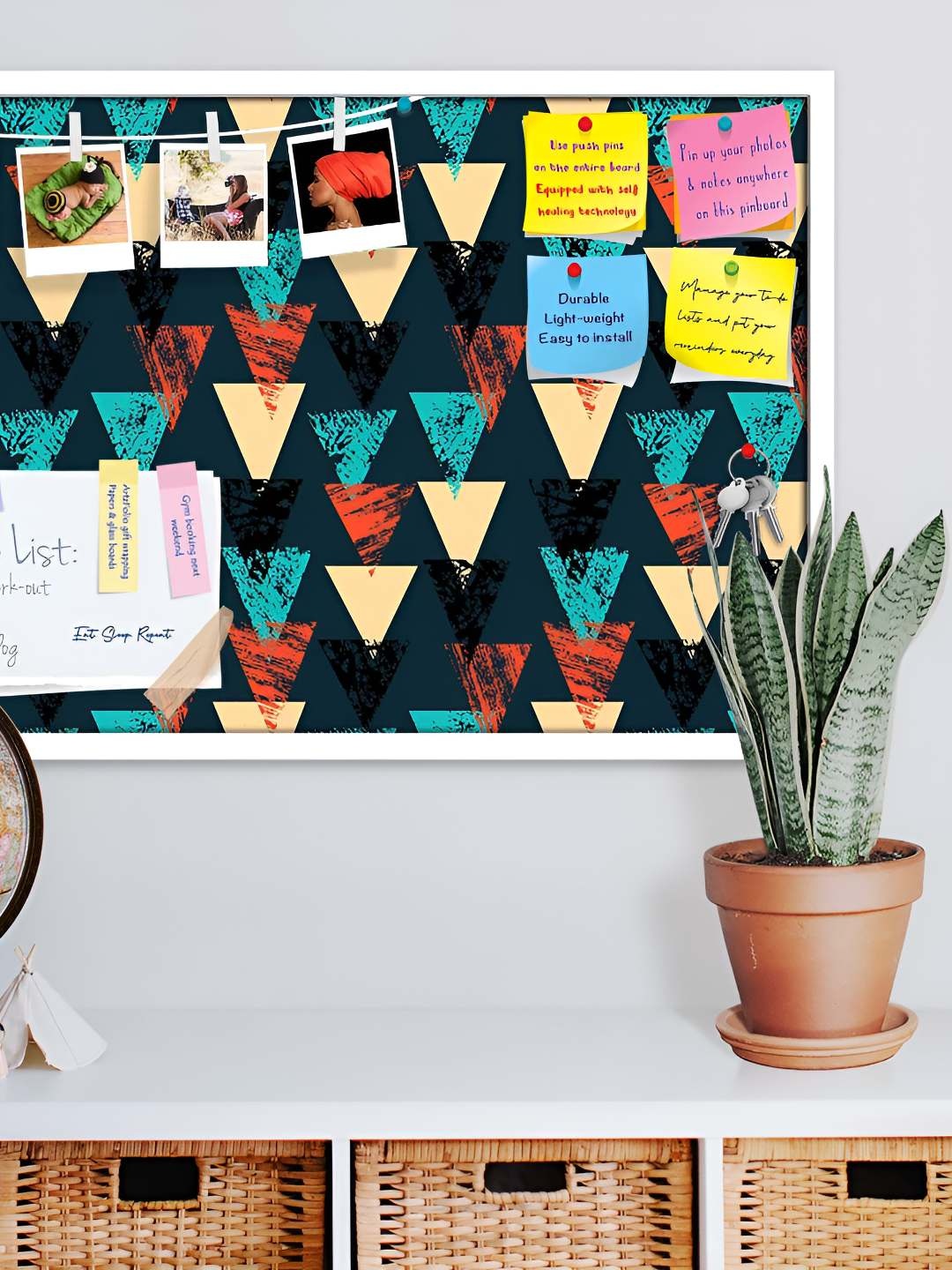 

ArtzFolio Wooden Notice Board, Multi