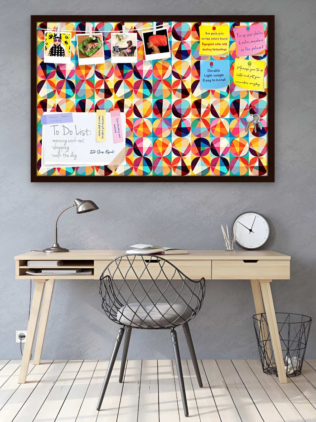 

ArtzFolio Wooden Notice Board, Multi