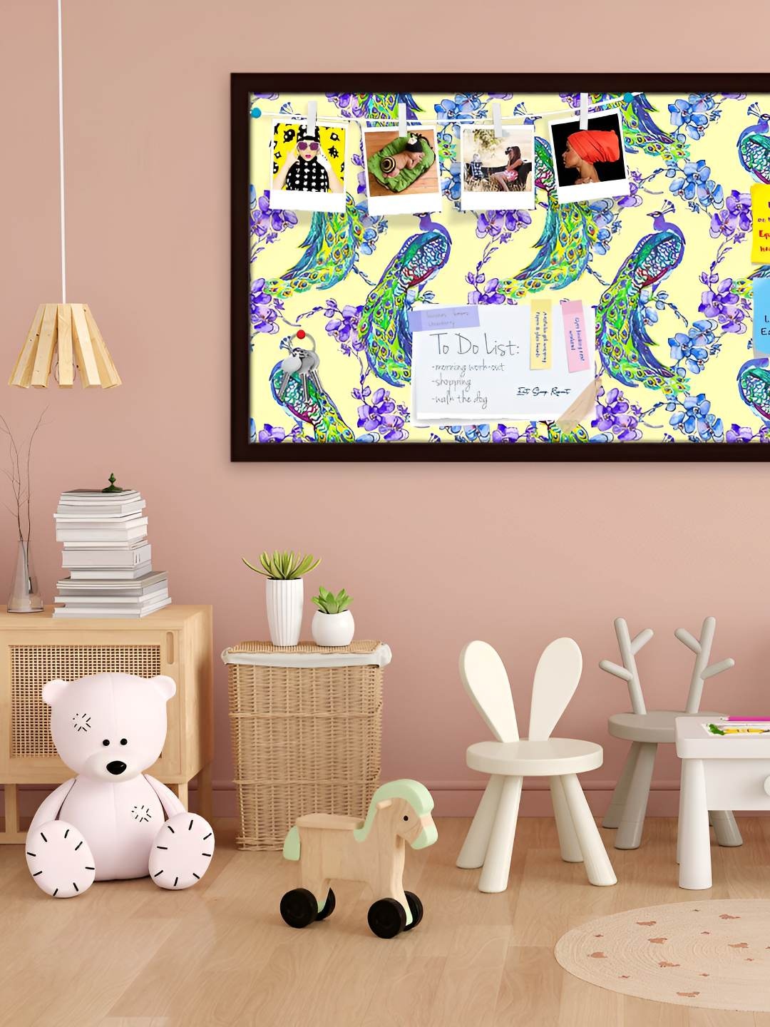 

ArtzFolio Wooden Notice Board, Multi