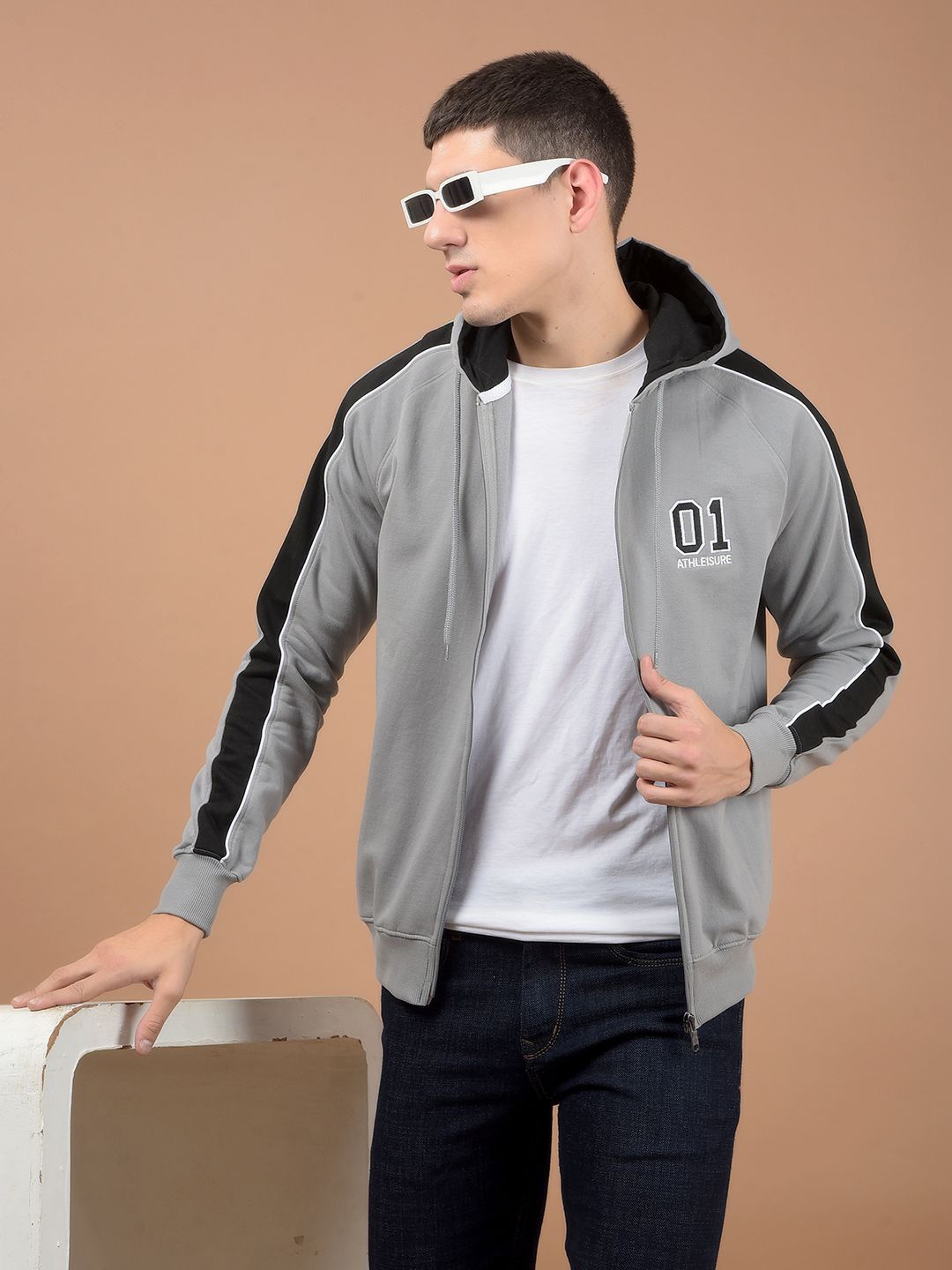 

Dollar Men Hooded Sweatshirt, Grey