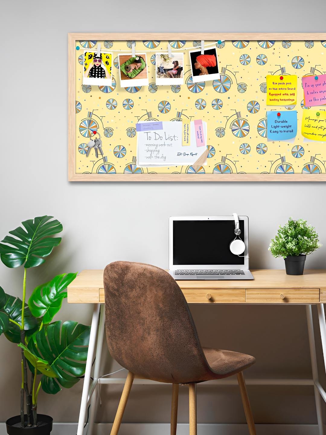 

ArtzFolio Wooden Notice Pin Board, Multi