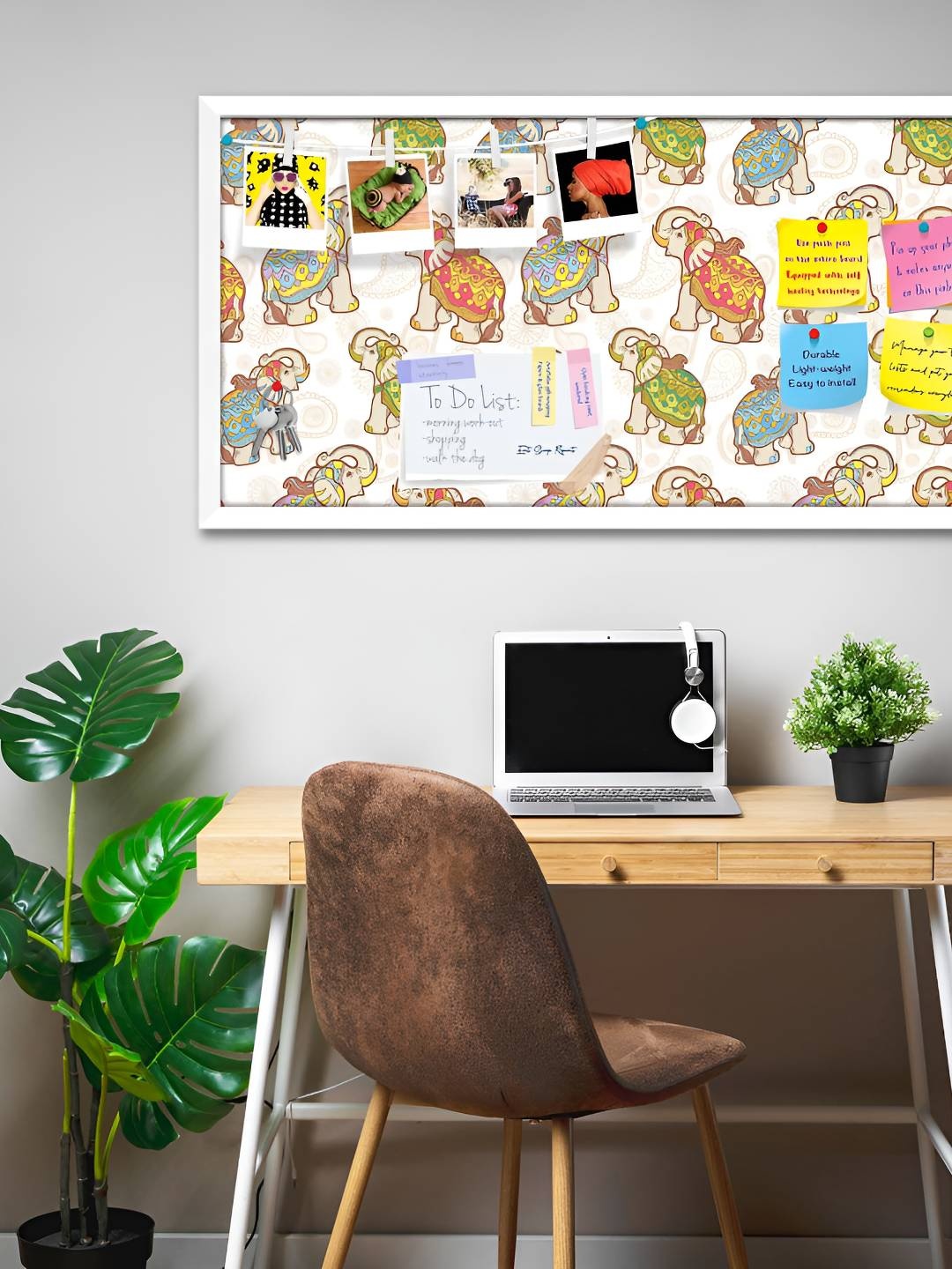 

ArtzFolio Wooden Notice Pin Board, Multi