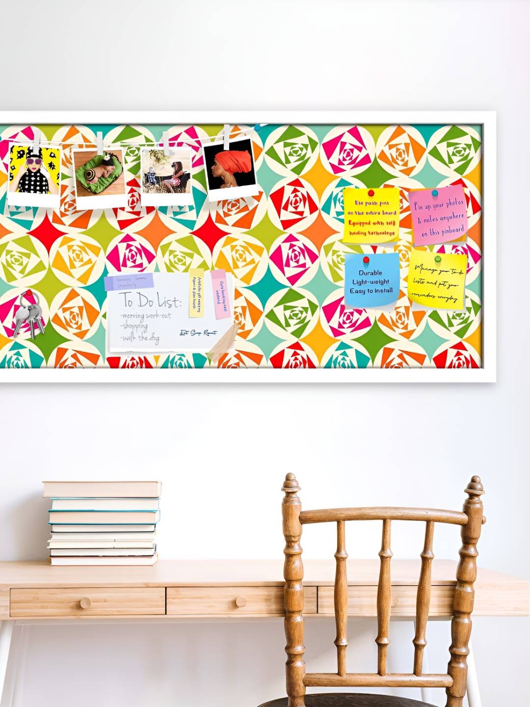 

ArtzFolio Wooden Notice Pin Board, Multi