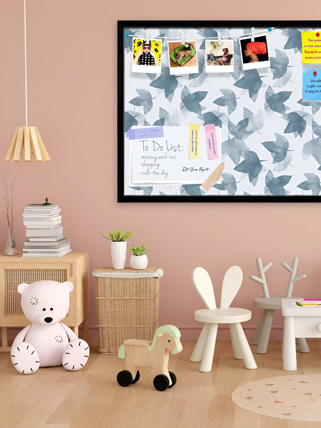 

ArtzFolio Wooden Notice Pin Board, Multi