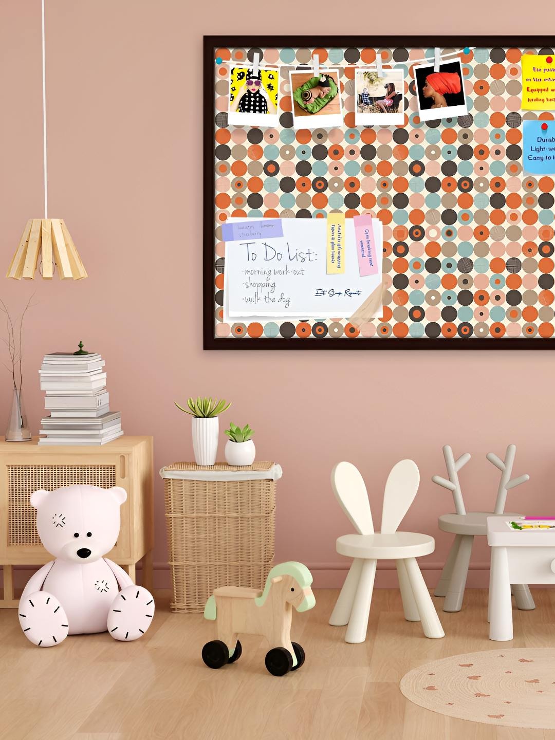 

ArtzFolio Wooden Notice Pin Board, Multi