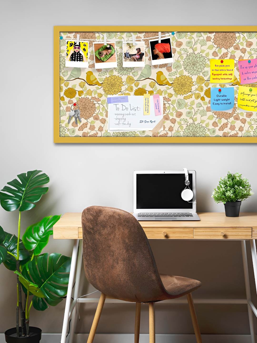 

ArtzFolio Wooden Notice Pin Board, Multi