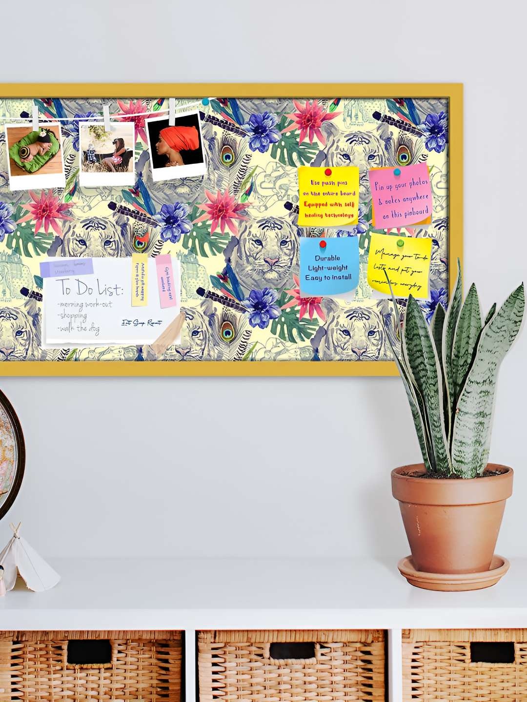 

ArtzFolio Wooden Notice Board, Multi