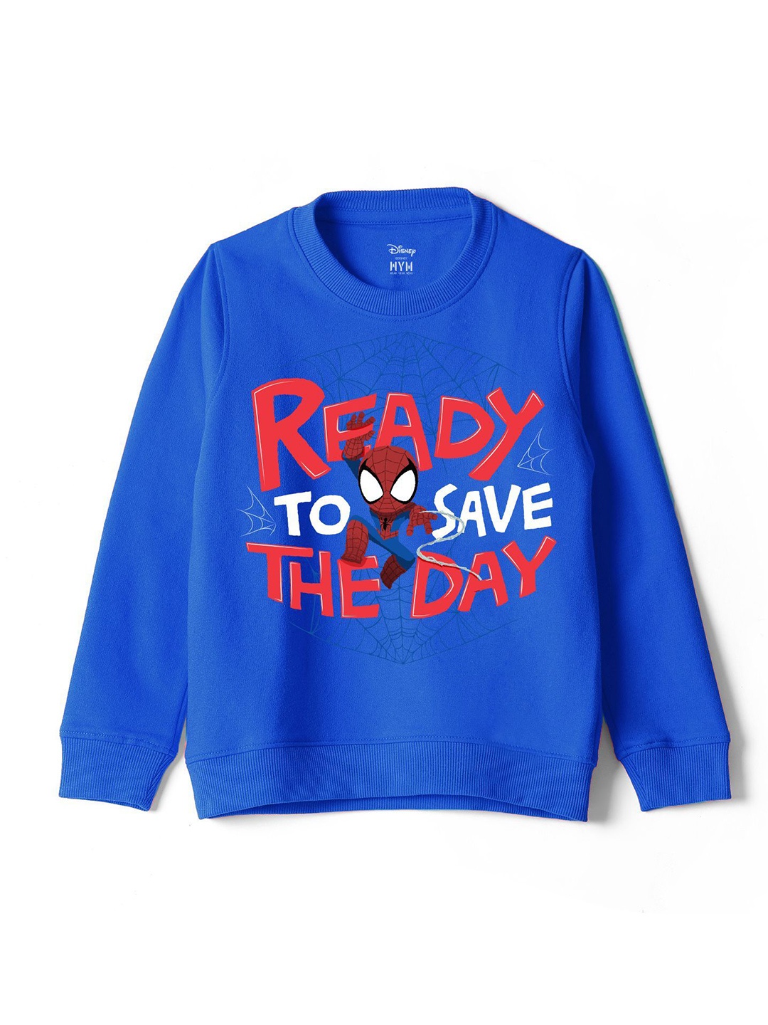 

Wear Your Mind Boys Graphic Printed Pullover Sweatshirt, Blue