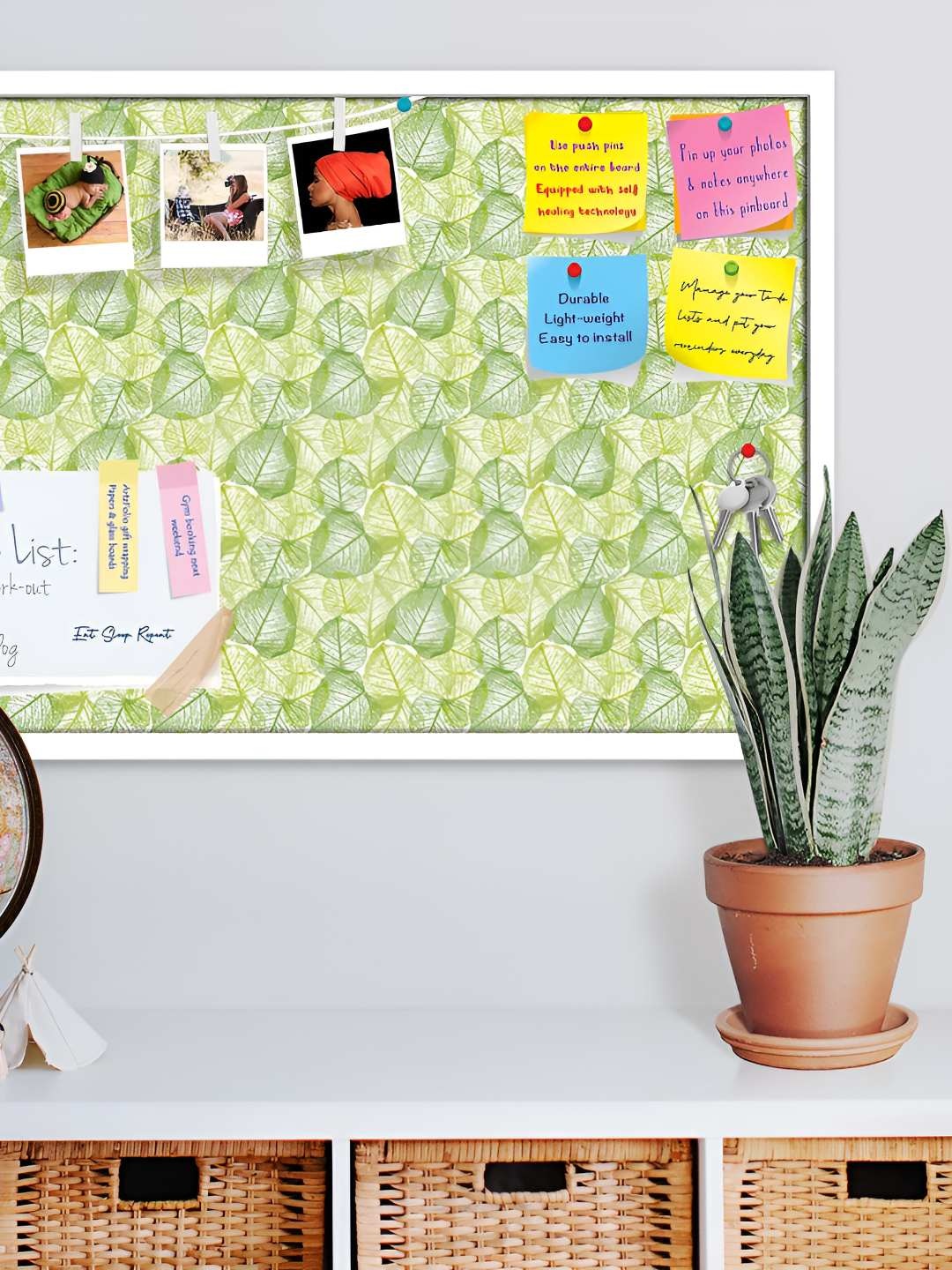 

ArtzFolio Wooden Notice Pin Board, Multi