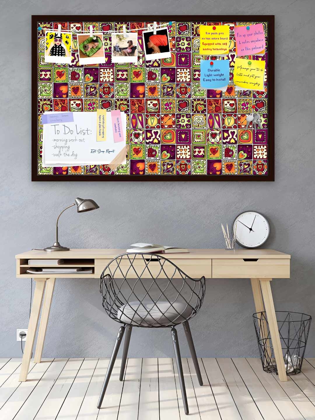 

ArtzFolio Wooden Notice Board, Multi