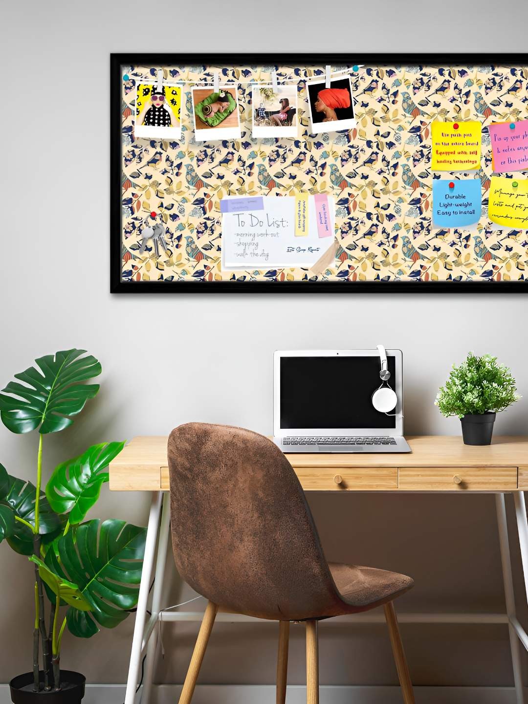 

ArtzFolio Wooden Notice Pin Board, Multi
