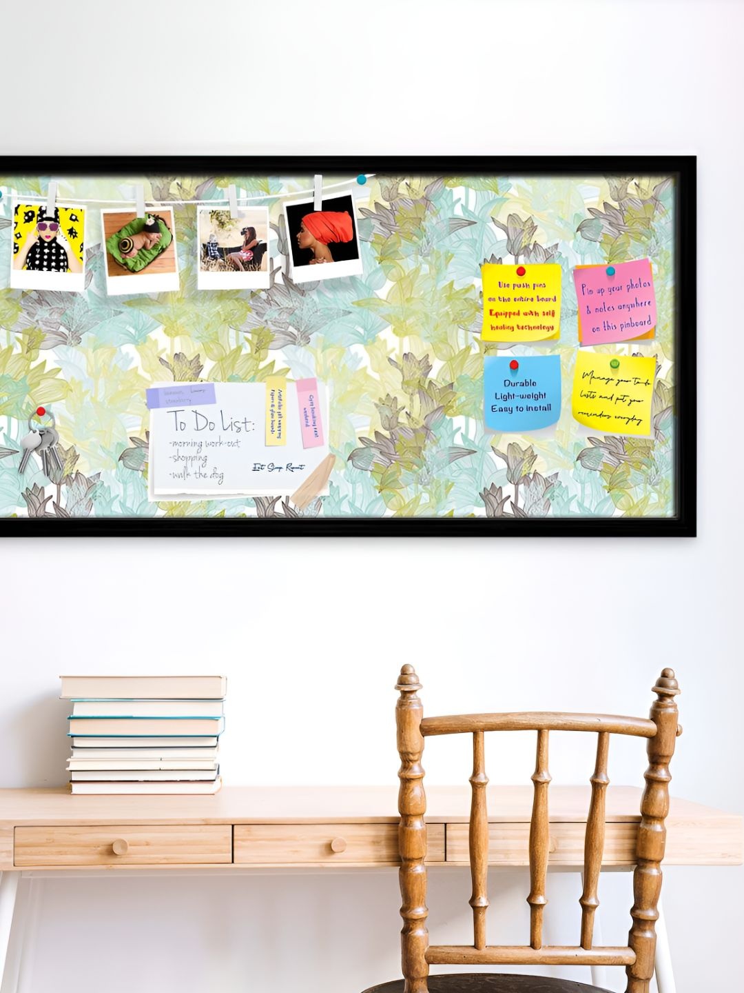 

ArtzFolio Wooden Notice Pin Board, Multi